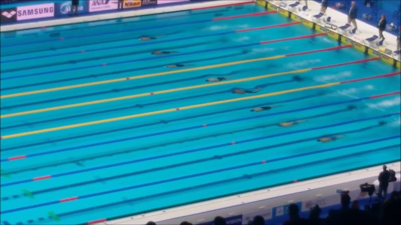 Adam Peaty 25.95 world record (full race) FINA Budapest 2017