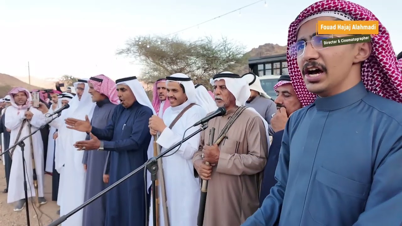 لعب حرابي بحفل تنصيب الشيخ فيصل بن صادق الأحمدي شيخاً لقبيلة ولد علي من الأحامدة من حرب 