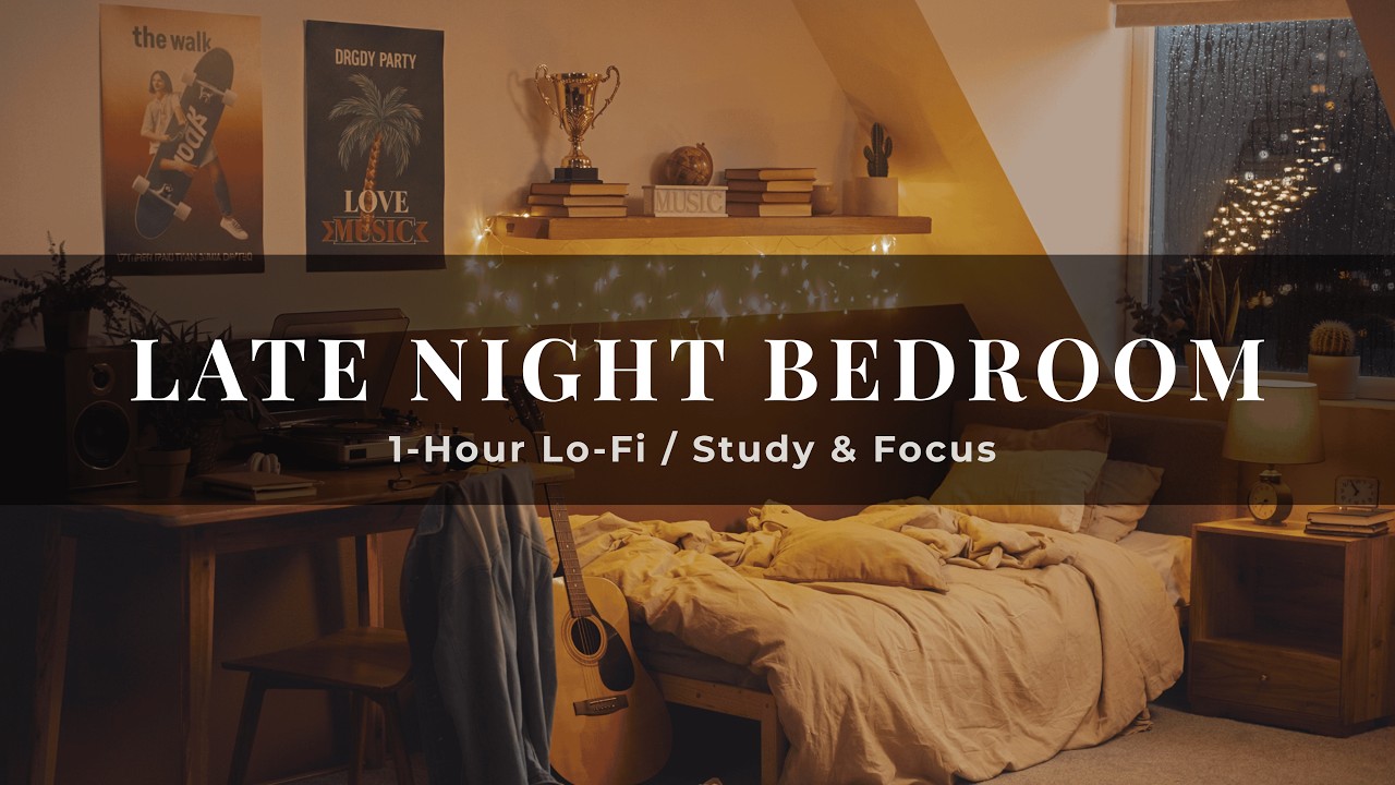 [No Ads] Cozy Bedroom Vibes 🌙 2 Hours Lofi Hip Hop Radio – No Lyrics Chill Beats