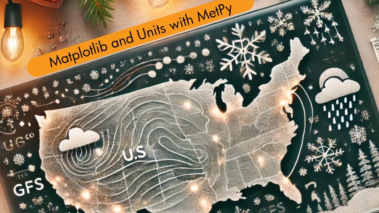 MetPy Mondays #319 - Streamline Your Matplotlib Plots with Units!