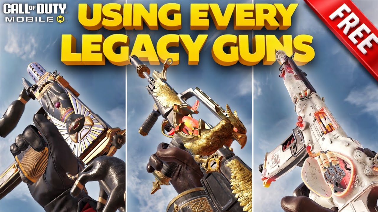Using Every Legacy Weapon in CODM