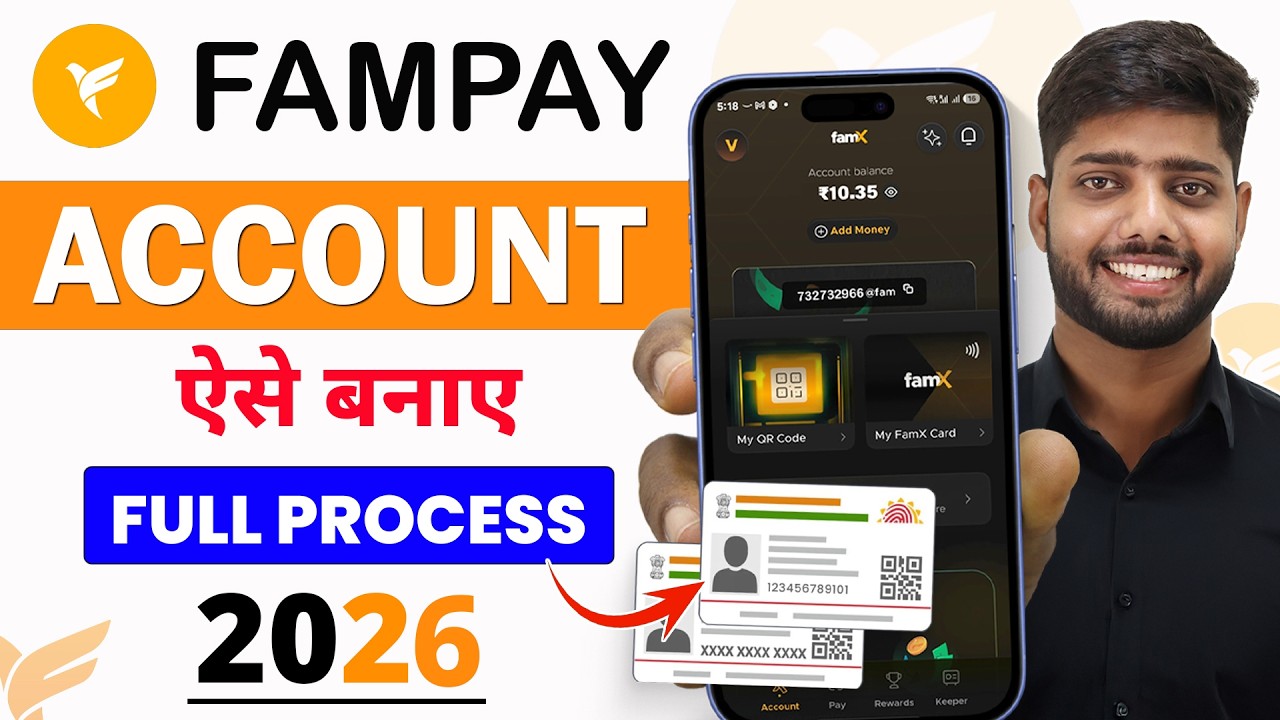 Fampay Account Kaise Banaye 2026 | Fampay App Registration Step by Step | Create Fampay Account