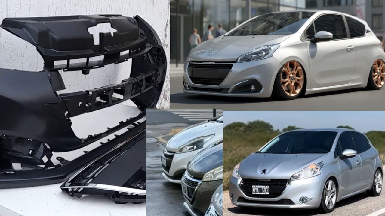 Como trocar para-choque Peugeot 208 pela versão mais nova ( compra das peças)