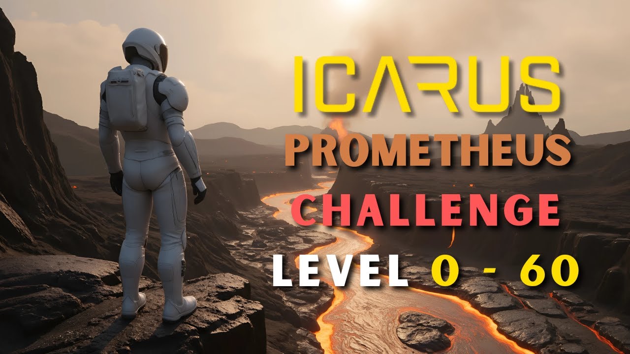 ICARUS Lava Biome Permadeath Challenge – Level 0 Solo Survival on Prometheus!