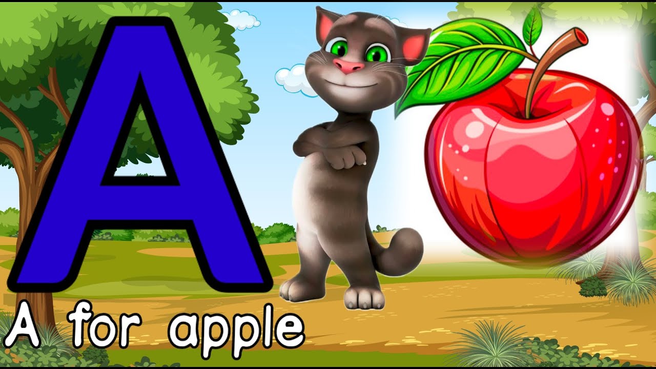 A for apple | abcd | phonics song 
