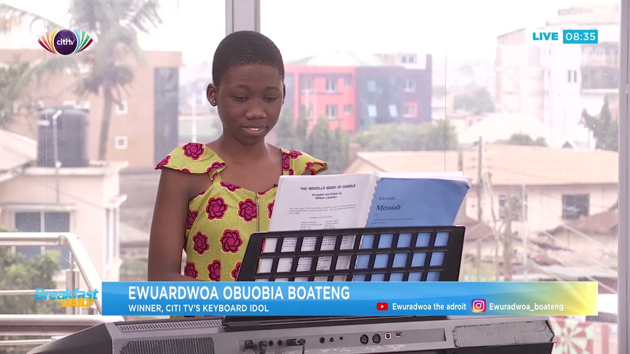 Apiorkor performs with Keyboard prodigy Ewuradwoa | Breakfast Daily