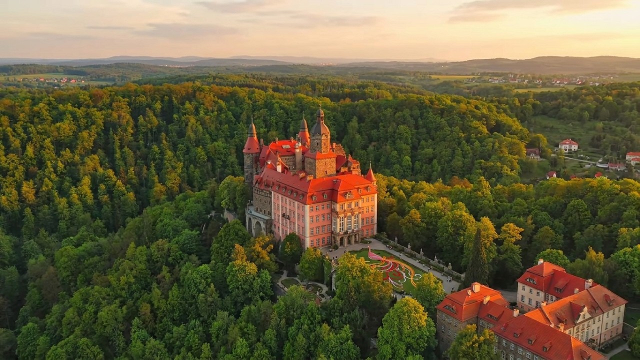 Zamek Książ - Festiwal Kwiatów 2025  #drone