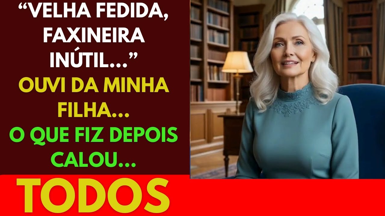 “‘Velha fedida, faxineira vagabunda’, ouvi da minha filha… O que fiz depois calou todos”