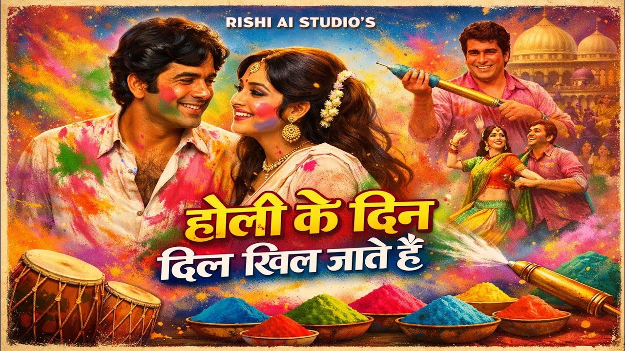 Holi Ke Din Dil Khil Jate Hai | New Holi Song 2026 | Full Masti Song