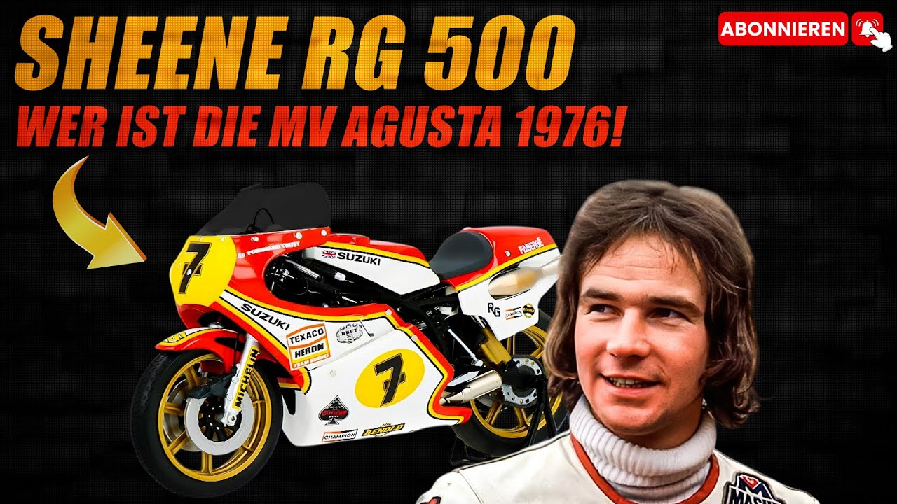 Der Suzuki RG500 Barry Sheene Motor, der MV Agusta 1976 zum Schweigen brachte!