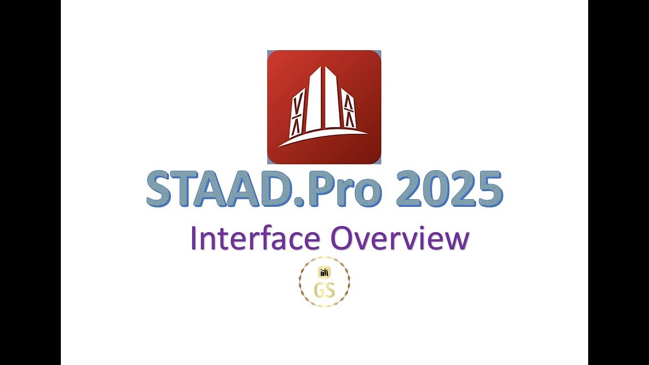 Staad Pro 2025 Intro