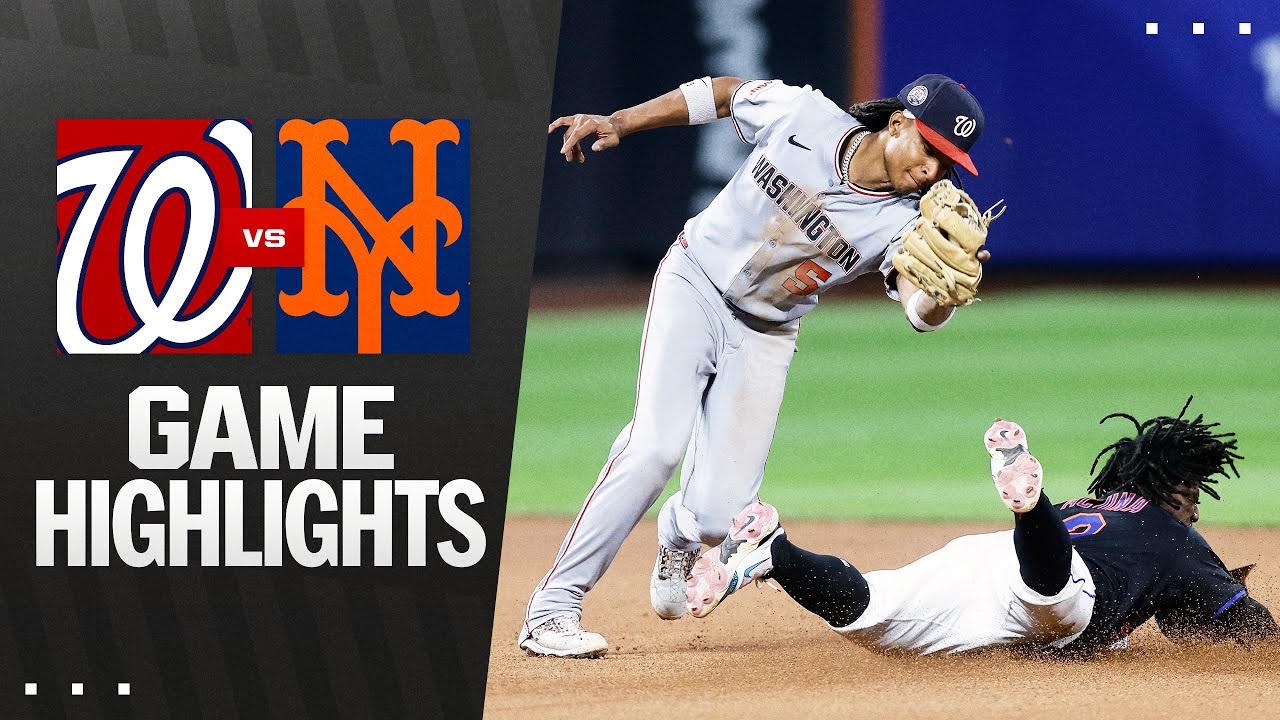 Nationals vs. Mets Game Highlights (9/19/25) | MLB Highlights