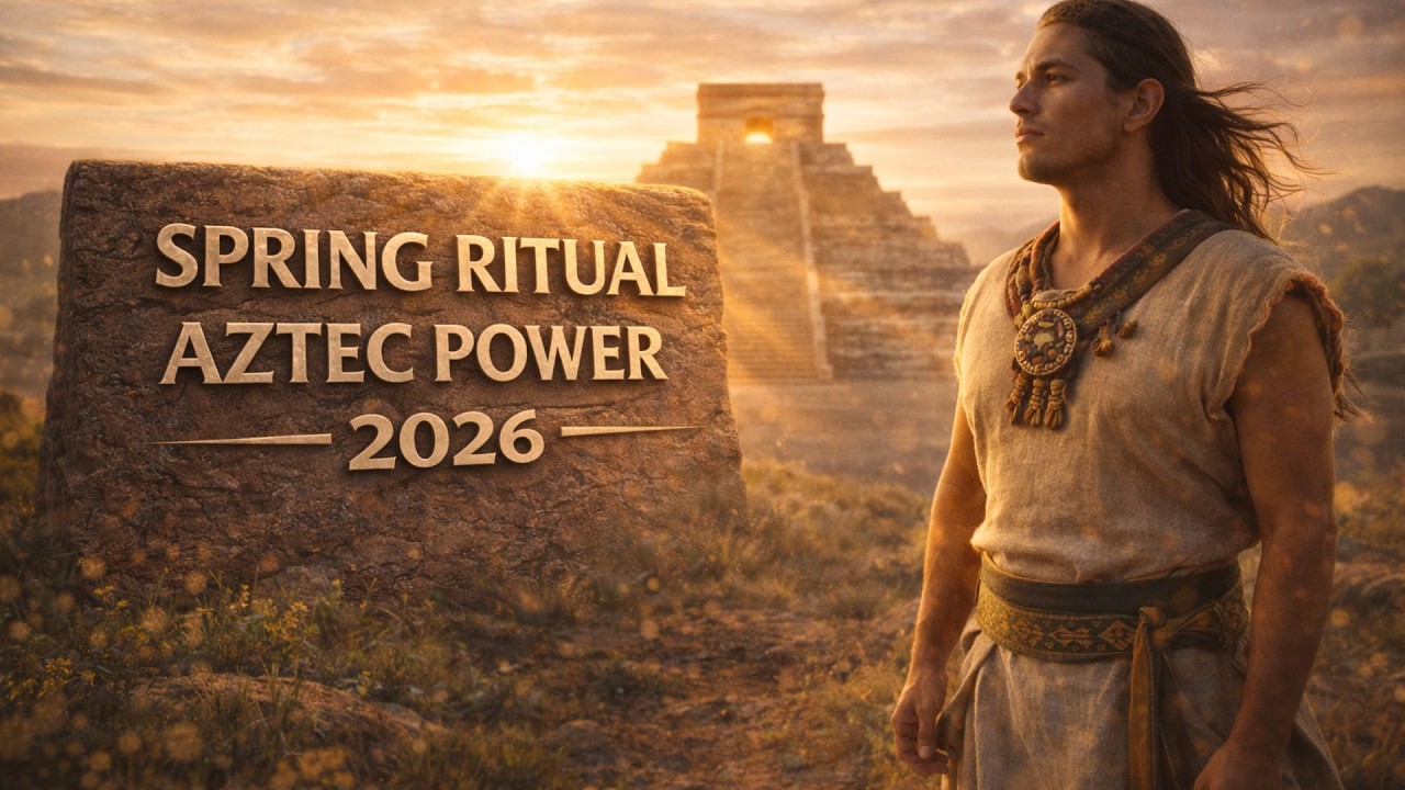 ¡EL RITUAL HA COMENZADO! 🌵 Powerful Aztec Shamanic Song 2026 🇲🇽 WARNING: Spring Equinox Energy