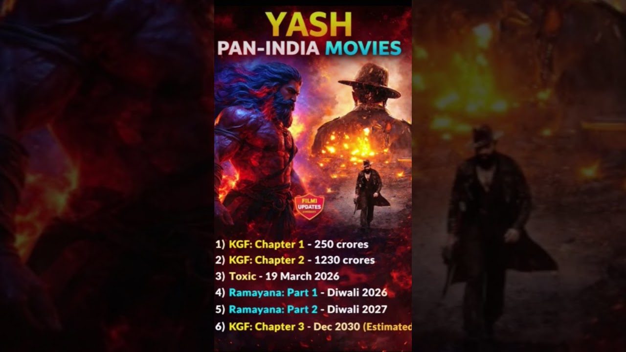 YASH : Pan-India Box Office King 👑