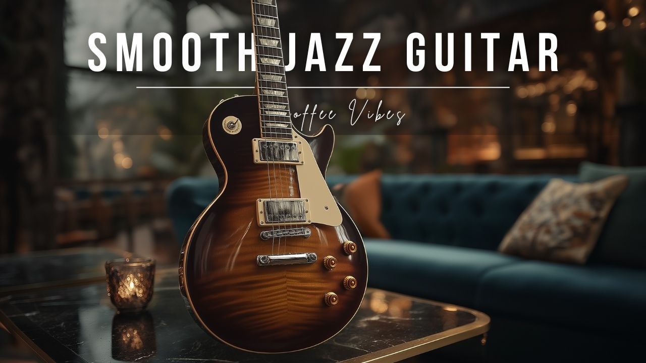 Smooth Jazz Guitar Music - Cozy Cafe Vibes • Relaxing Guitar Music for Cafe, Study & Work