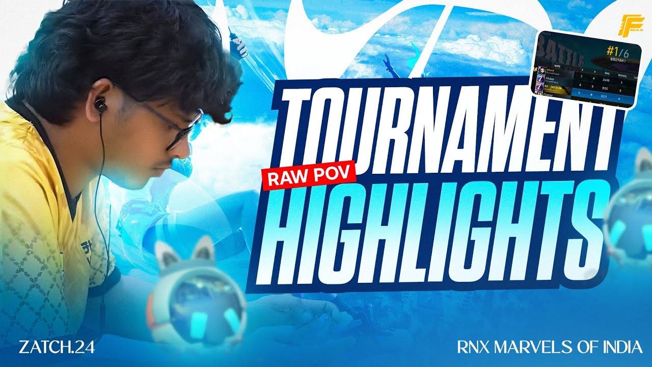 Raw Pov Tournament highlights - RNX Marvels Of India Round 1 || Ft - Zatch.24