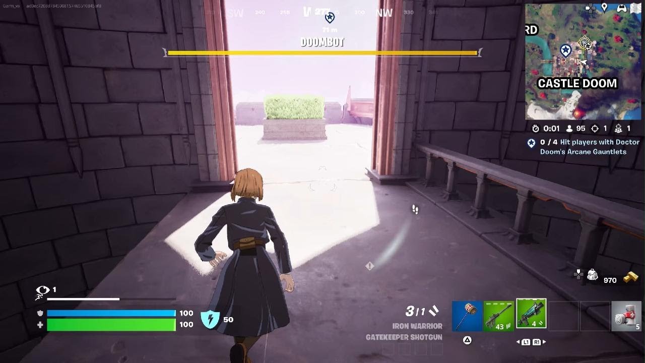 Fortnite Doom Gauntlet victory royale Nobara