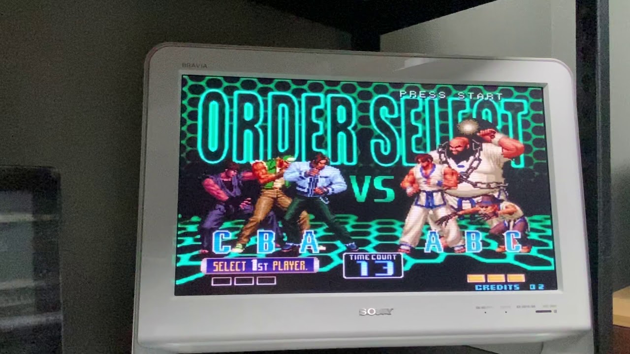 Nintendo Switch + Sony Kdl-20m1 The king of fighters