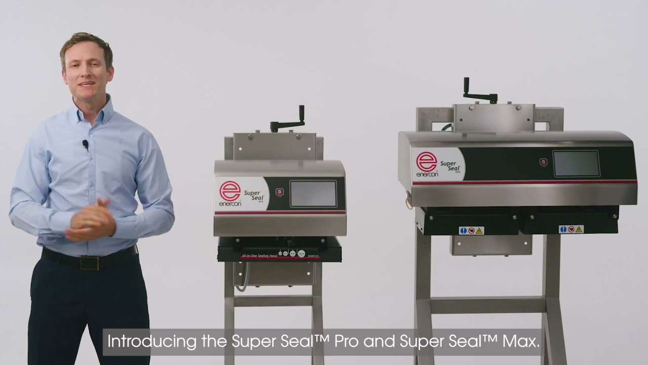 Super Seal Pro™ and Super Seal™ Max inline Induction Cap Sealers | Enercon Industries