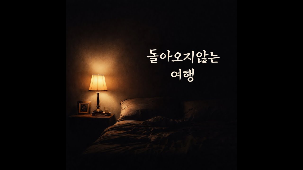 '돌아오지 않는 여행'/돌아오지 않는 여행을 떠난 사람을 부르는 저음 발라드