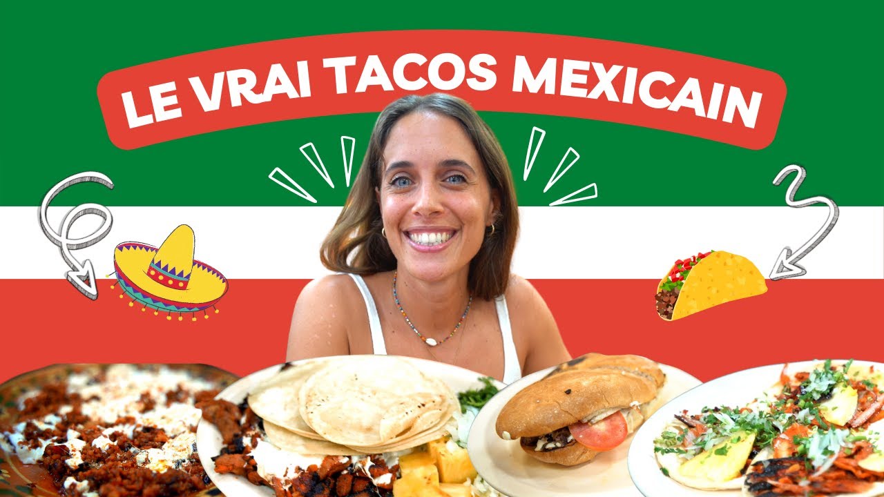 Le VRAI Tacos Mexicain (en direct du Mexique à Playa Del Carmen)