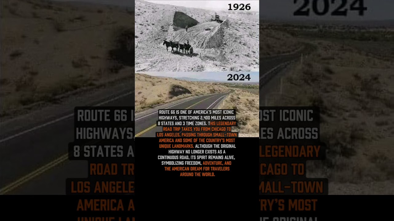 Route 66 America&rsquo;s Legendary Highway  #history #book_records #interestingfacts