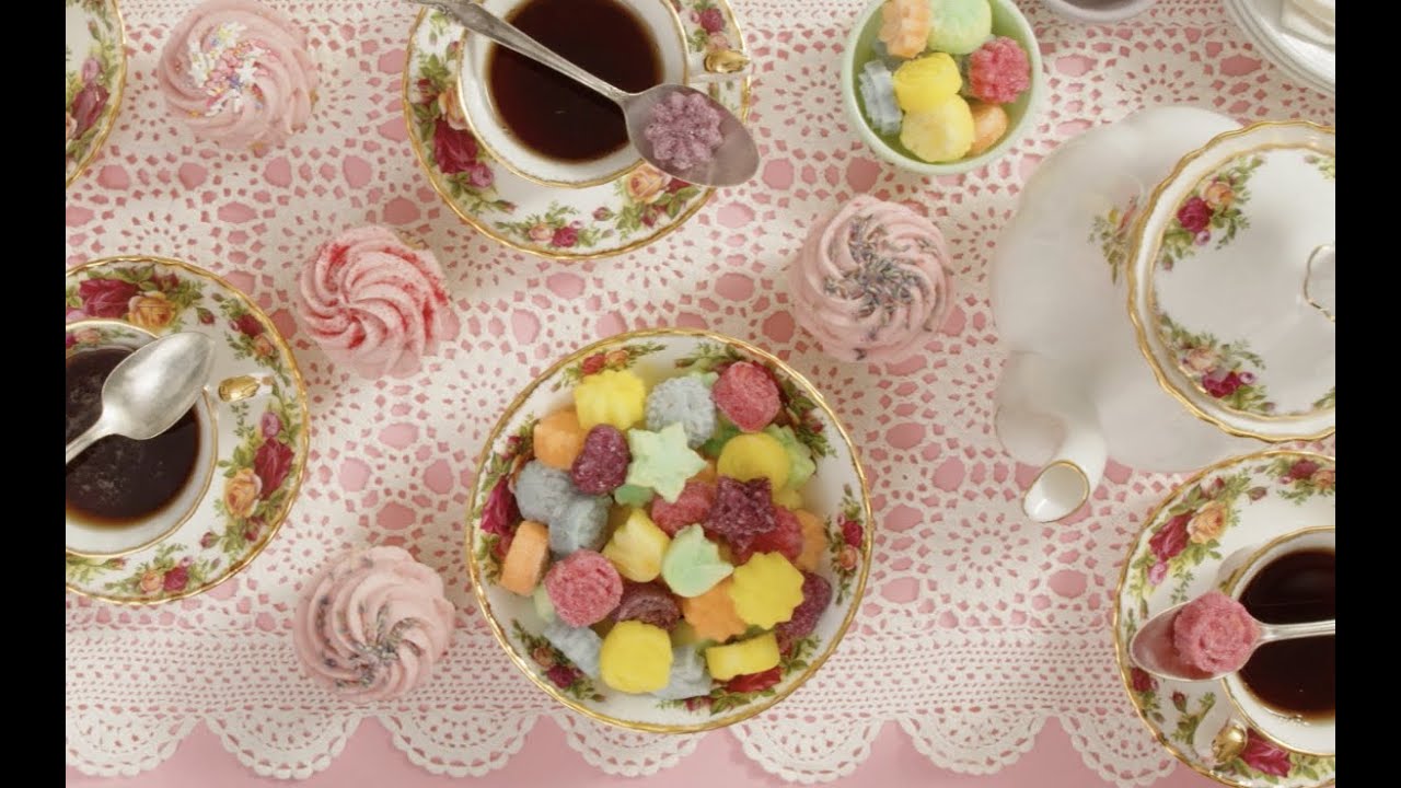 Flavored sugar cubes add a festive twist to any party