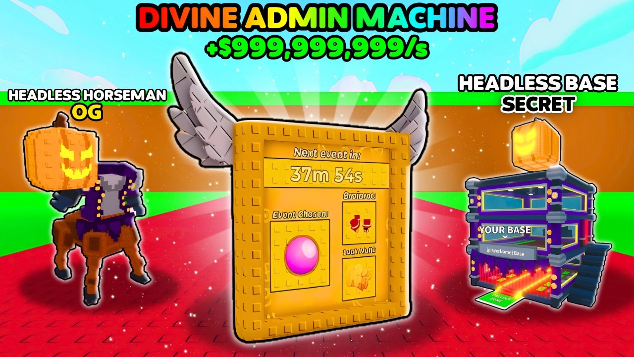 DO THIS NOW Before THE DIVINE ADMIN MACHINE UPDATE... (Steal A Brainrot)