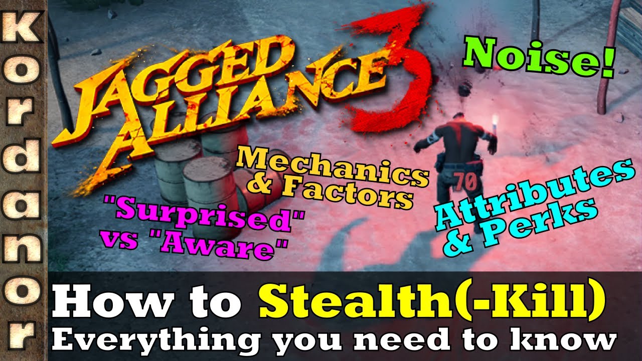 Jagged Alliance 3 - Как незаметно убивать [EN] от Kordanor