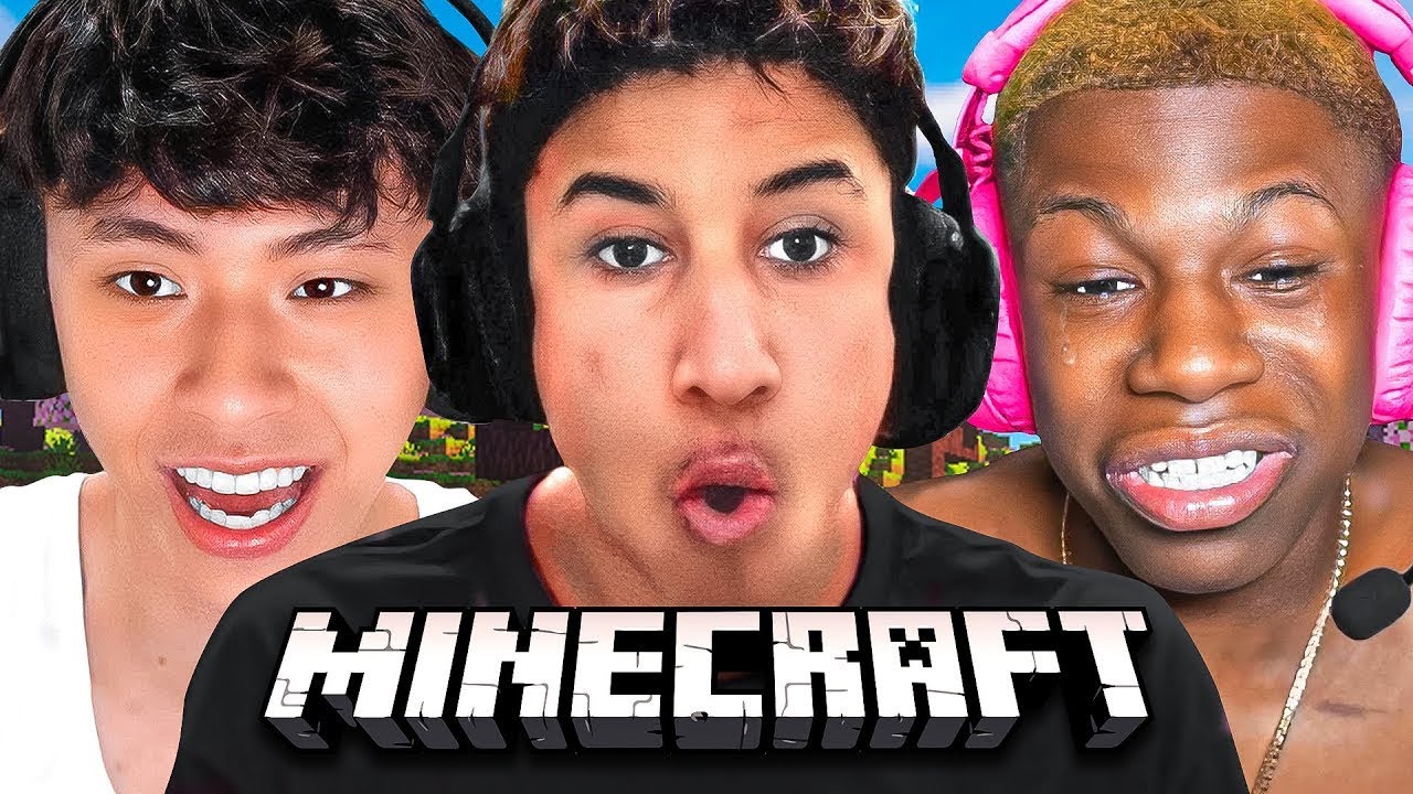 Tota Plays Minecraft with Ray & Rakai