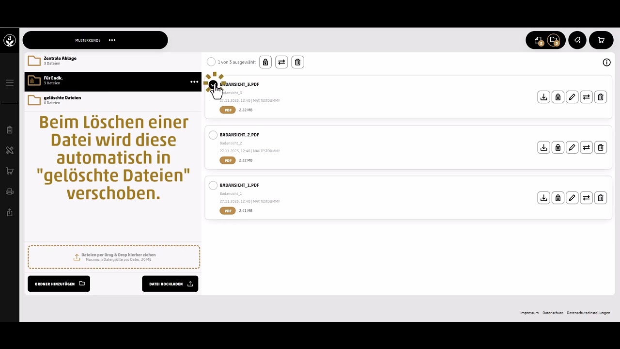 Datei Upload + Ordnerstruktur