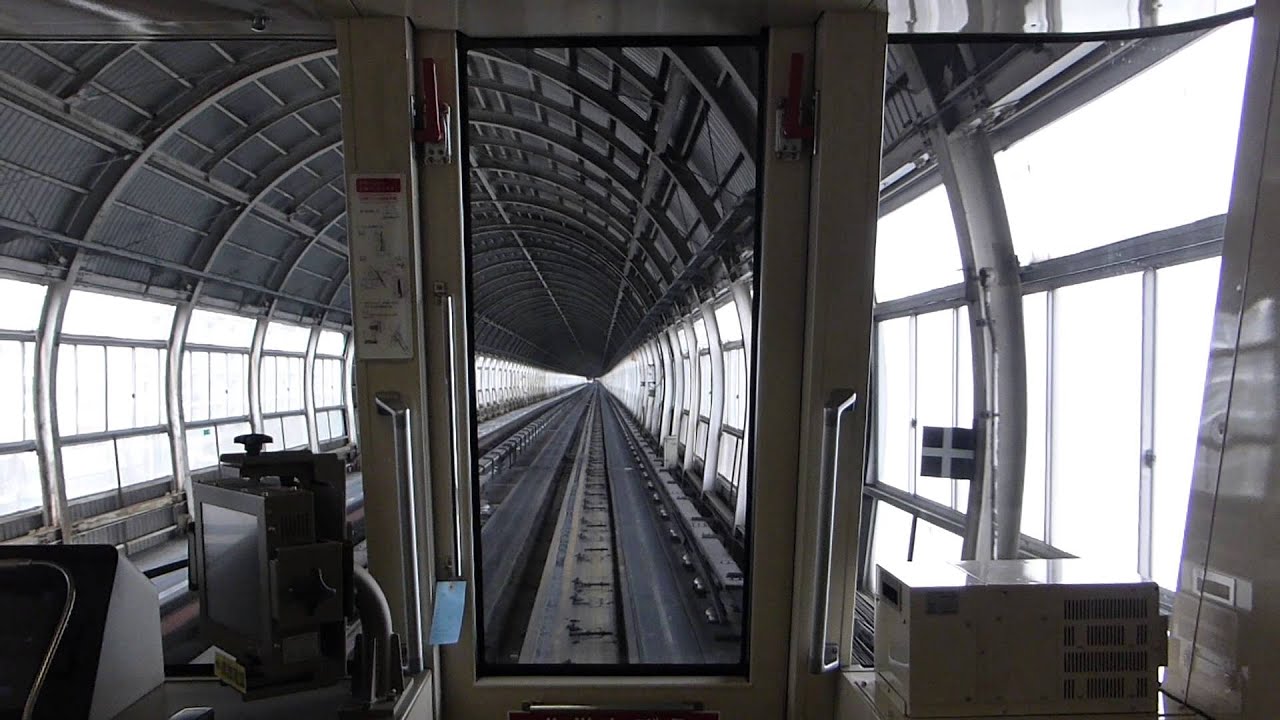 札幌市営地下鉄 南北線 南平岸から真駒内の展望 Sapporo Subway