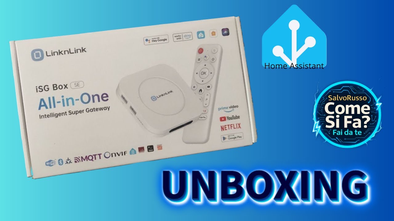 Unboxing LinknLink ISG Box SE: cosa c’è dentro?