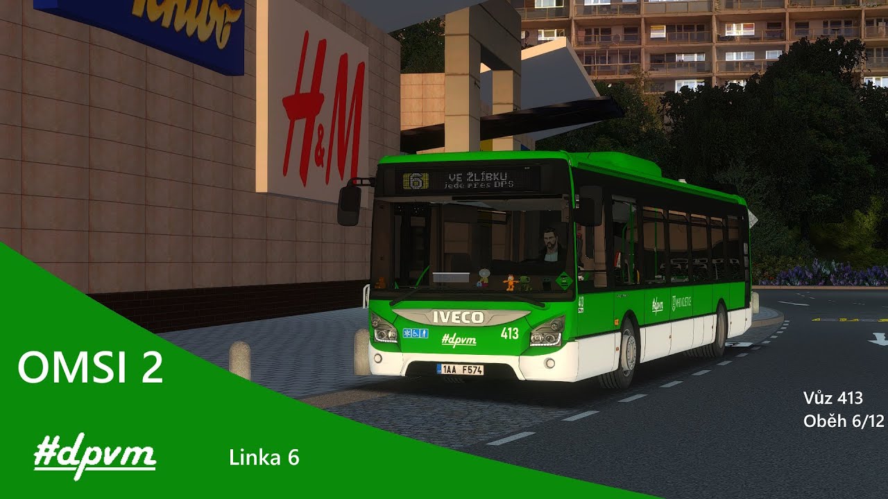 OMSI 2 #33 | Kojetice linka 6 | Poprvé na videu na lince 6