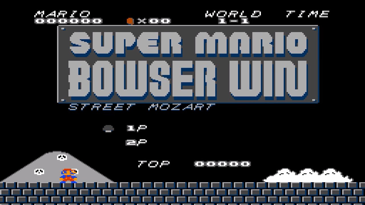 Super Mario Bowser Win (NES) Longplay