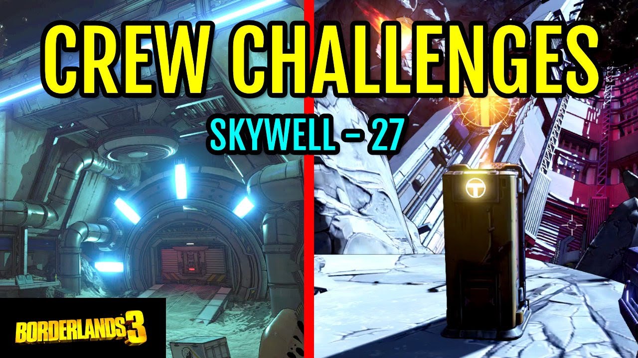 ALL Crew Challenge Locations: Skywell 27 (Planet Promethea) | Borderlands 3