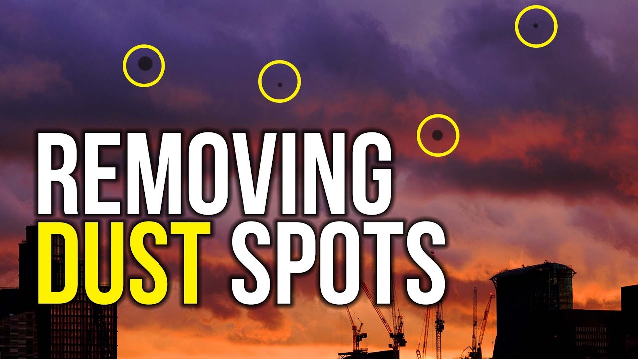 Remove DUST SPOTS from timelapse video
