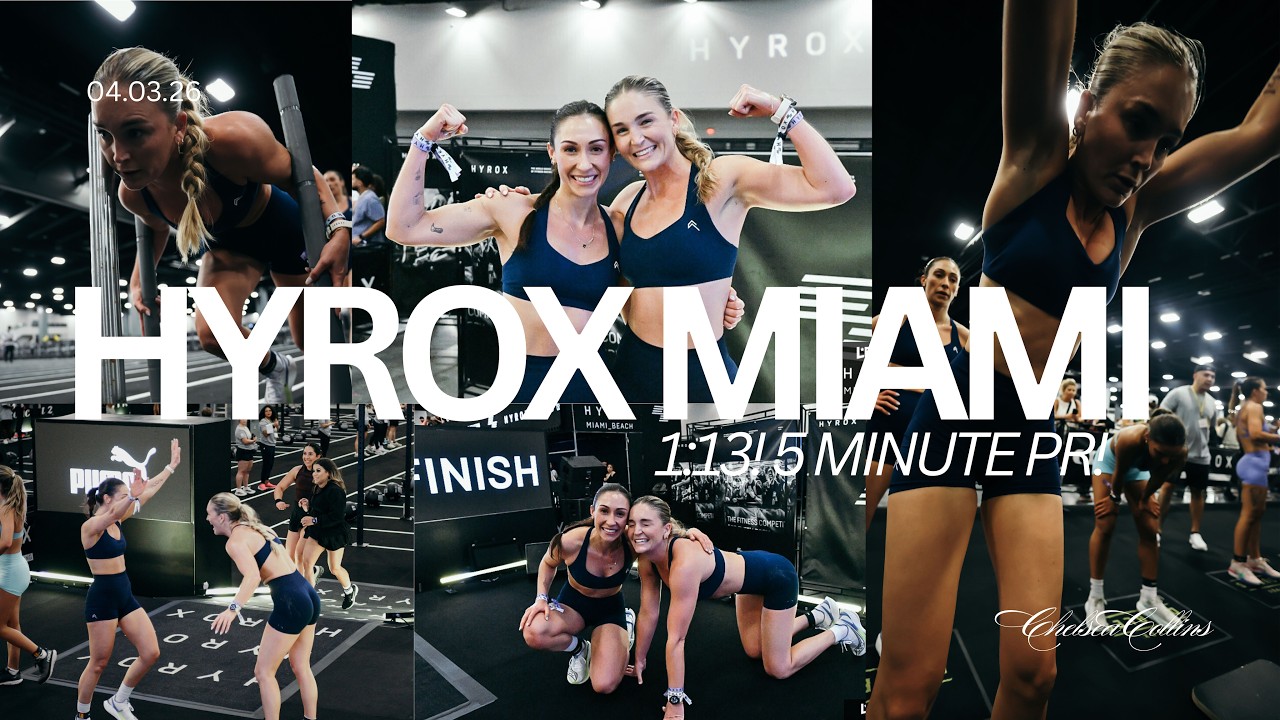 MIAMI HYROX! 💪🏻 🌴 OFFICIAL TIME: 1:13 & A 5 MINUTE PR!