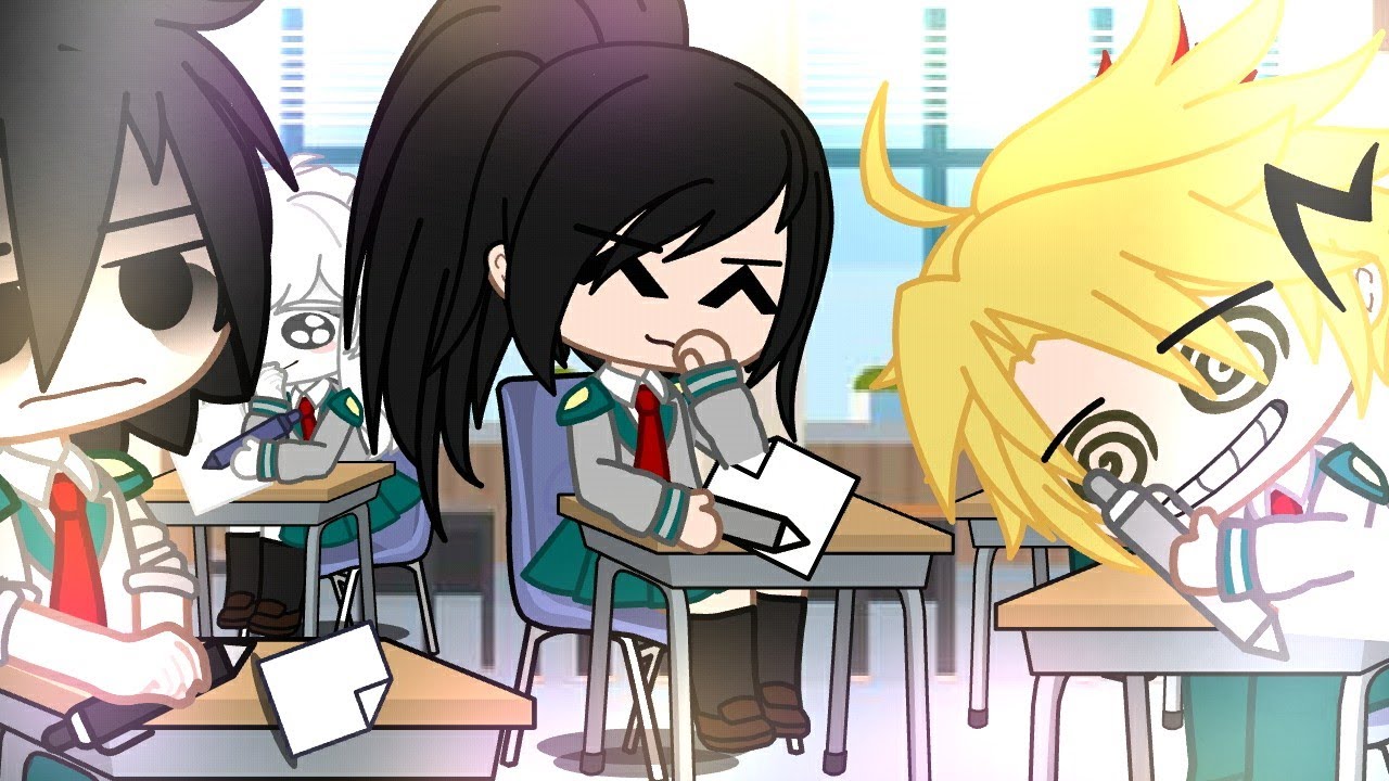 La clase 1-A en un examen||Bnha Au|| T/N x Bnha|| Audio original de: Pascu y Rodri