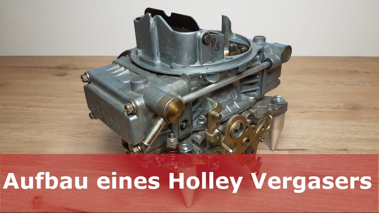 Vergaser Teil 1 - Aufbau eines Holley / Autolite Vergasers - Grundeinstellung und Funktionen