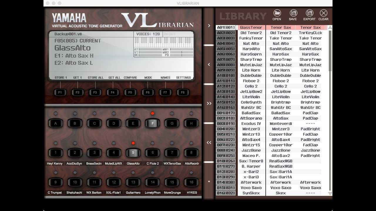 ❇️VLibrarian | Yamaha VL1 | VL7 | VL1m | Free librarian | a solution for broken VL disk