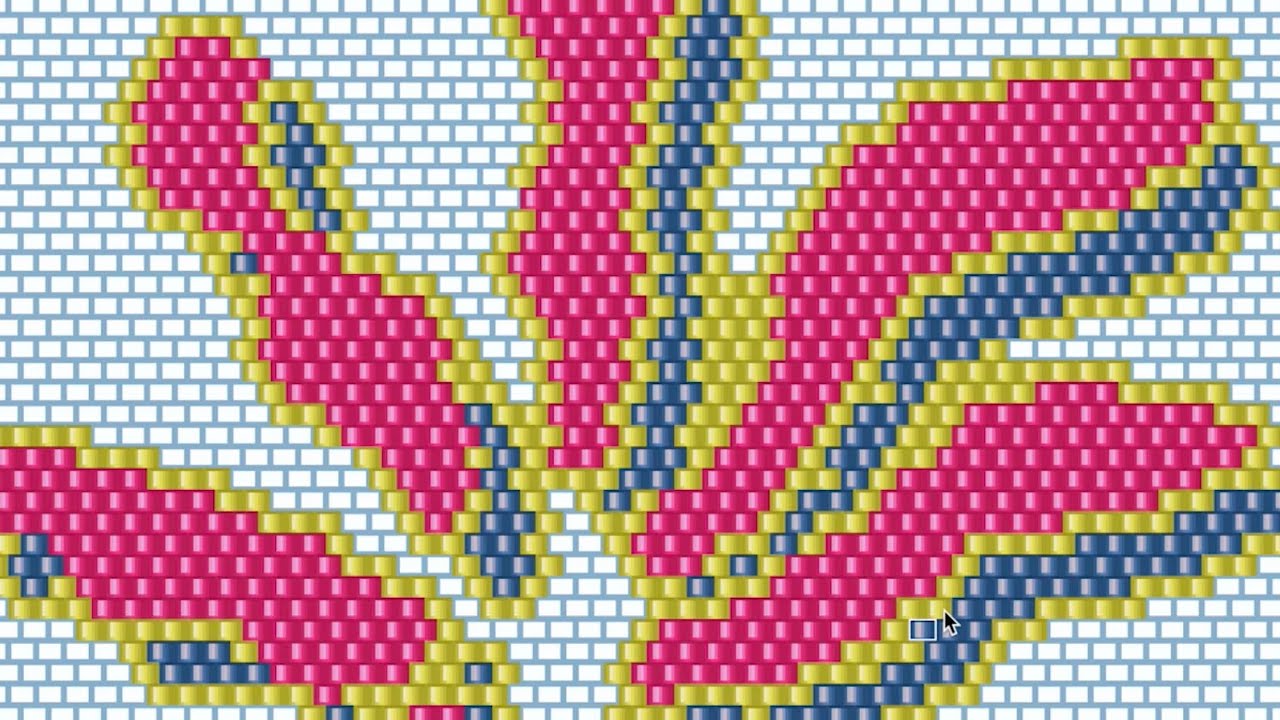 Импорт изображений в BeadTool4 и создание собственного дизайна.