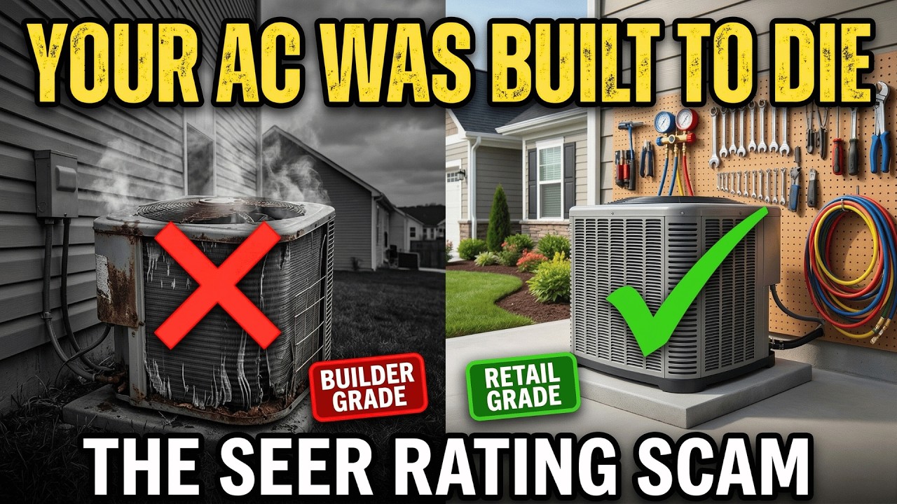Why Your Air Conditioner Will Die Before the Warranty Ends (The SEER Rating Scam)