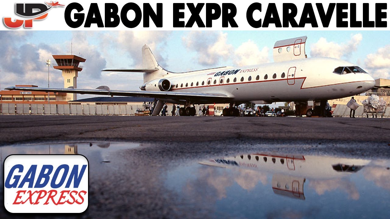 Cockpit CARAVELLE to Oyem Gabon (1999)
