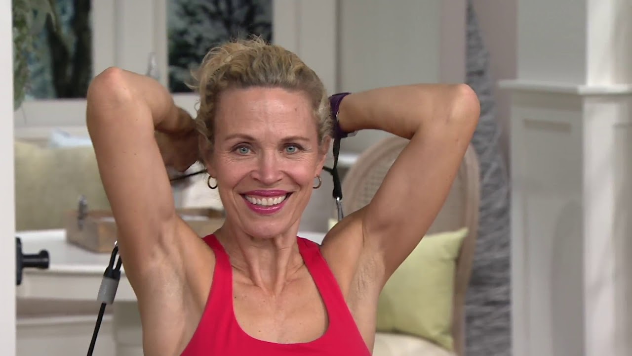 Chair Gym Total Body Workout with 3-Level Resistance on QVC