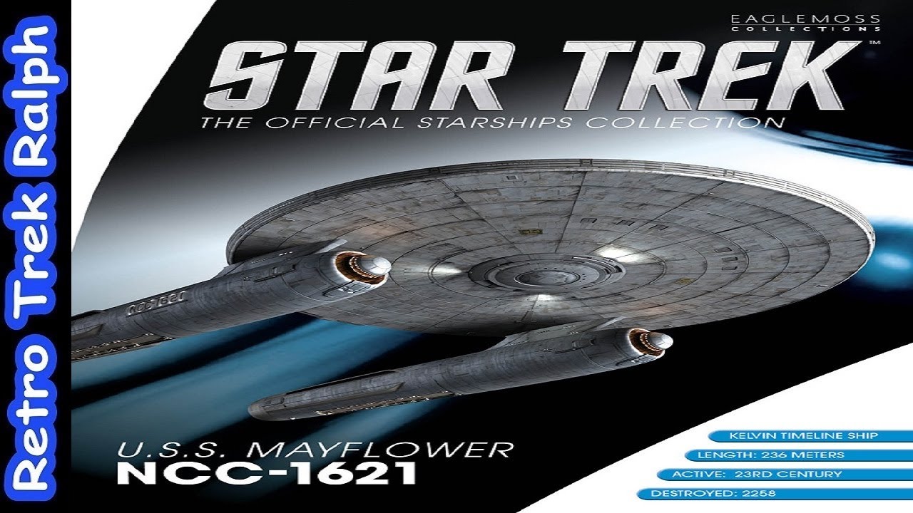 Star Trek Official Starship Collection By Eaglemoss/Hero Collector. Bonus 27. USS Mayflower