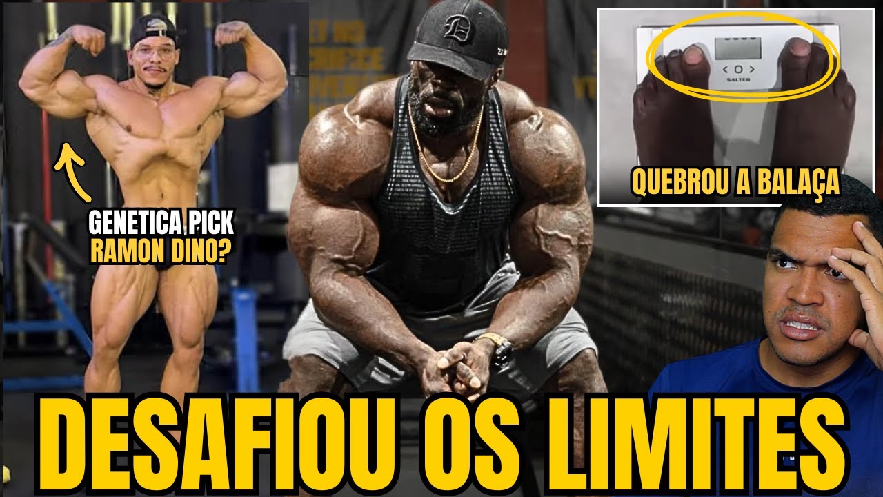 ELE QUER SER O MAIOR FISICULTURISTA DA TERRA QUEBROU A BALAN&Ccedil;A +151KG'S