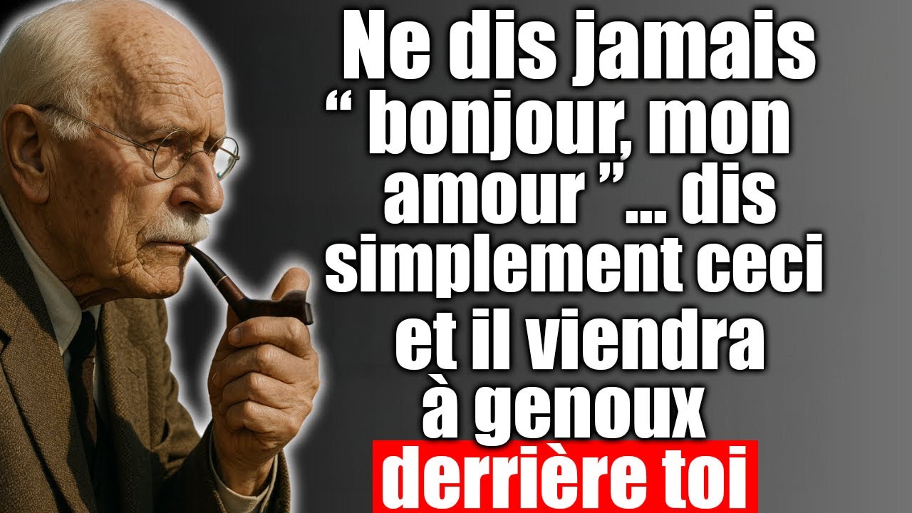 7 phrases qu’une femme dit et auxquelles 99 % des hommes ne peuvent pas résister | Carl Jung