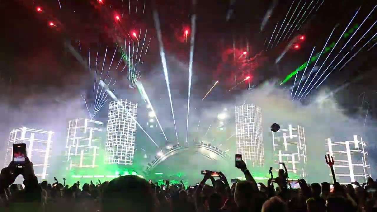 Target One Festival 2025 Wrocław Laser Show