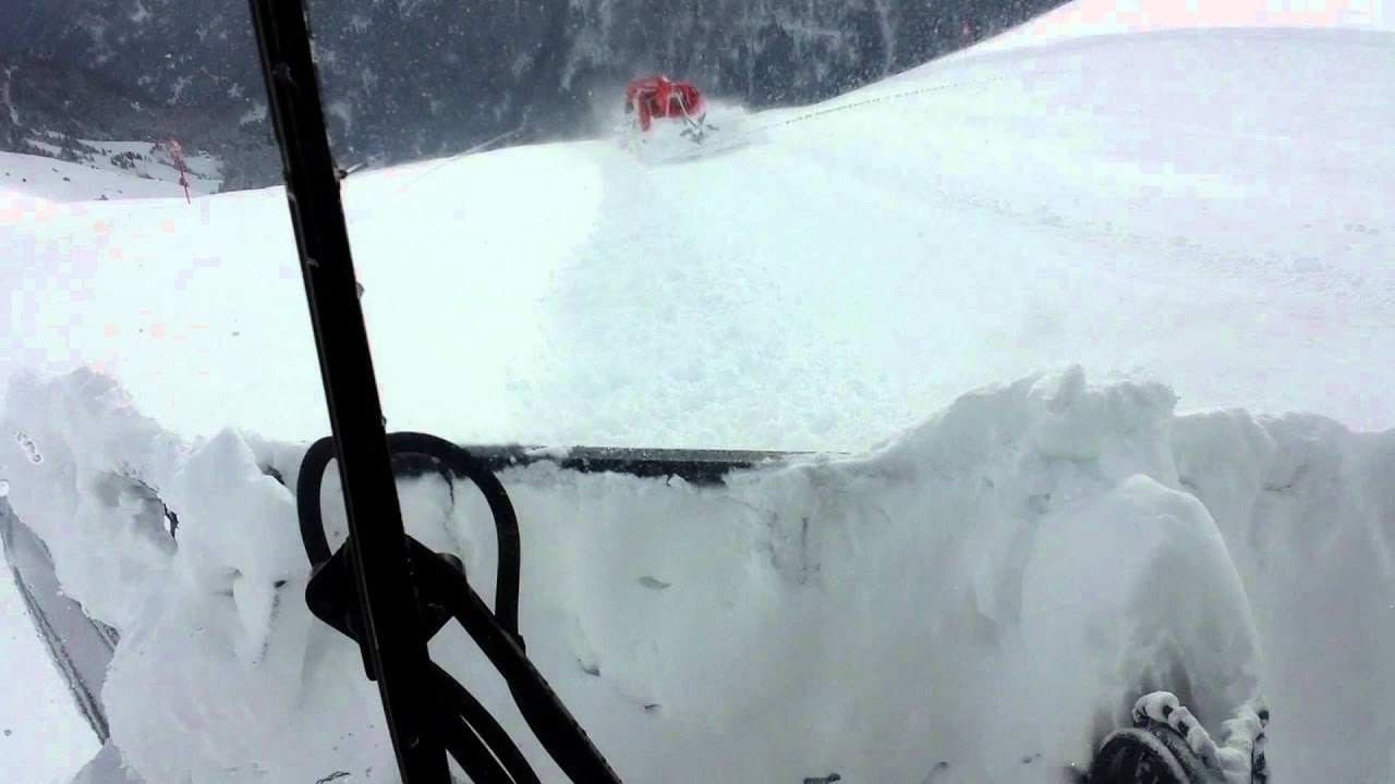 Pistenbully Kappl Lattenabfahrt 2015